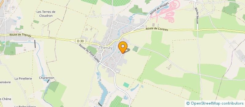 localisation de l'entreprise MADAME ISABELLE PICAVAIS  LE CONTROIS-EN-SOLOGNE