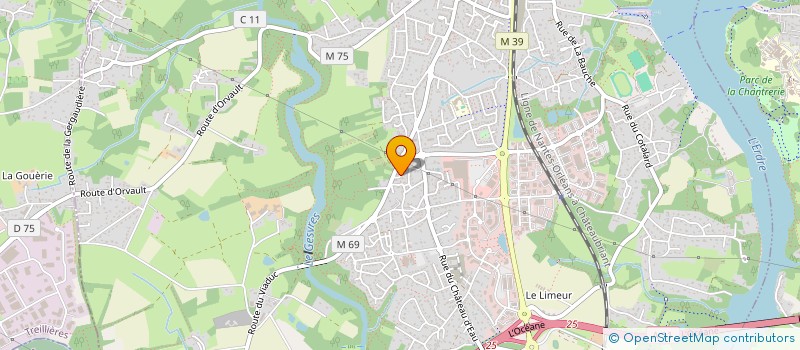 localisation de l'entreprise MADAME ISABELLE PICOT à LA CHAPELLE-SUR-ERDRE