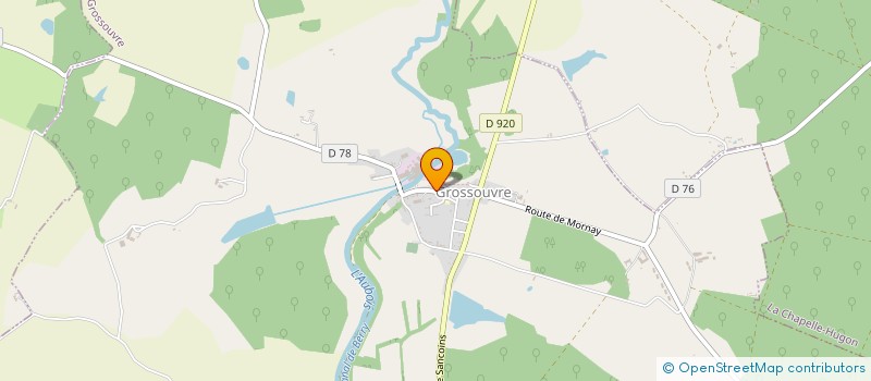 localisation de l'entreprise MADAME ISABELLE PIFFOUX  GROSSOUVRE