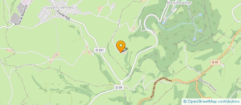 localisation de l'entreprise MADAME ISABELLE PILLER  CONSOLATION-MAISONNETTES