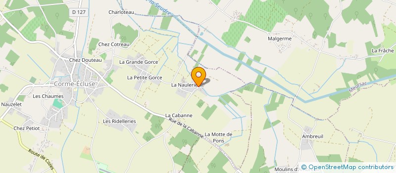 localisation de l'entreprise MADAME ISABELLE PILLET  CORME-ECLUSE