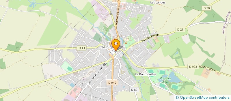 localisation de l'entreprise MADAME ISABELLE PINTO  AUBIGNY-SUR-NERE