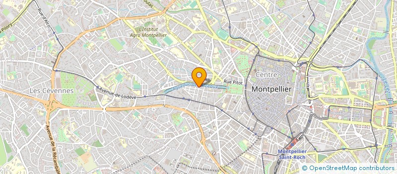 localisation de l'entreprise MADAME ISABELLE PLANA à MONTPELLIER