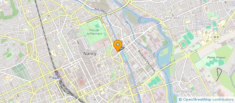 localisation de l'entreprise MADAME ISABELLE PLAT  NANCY