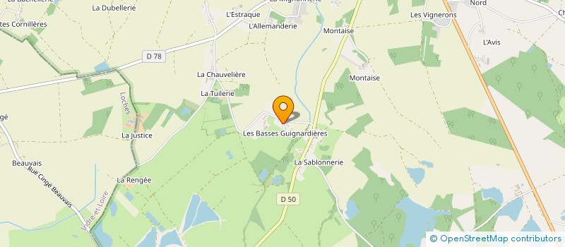 localisation de l'entreprise MADAME ISABELLE PLUMEREAU à MARTIZAY