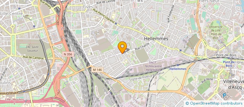 localisation de l'entreprise MADAME ISABELLE PLUQUET à LILLE