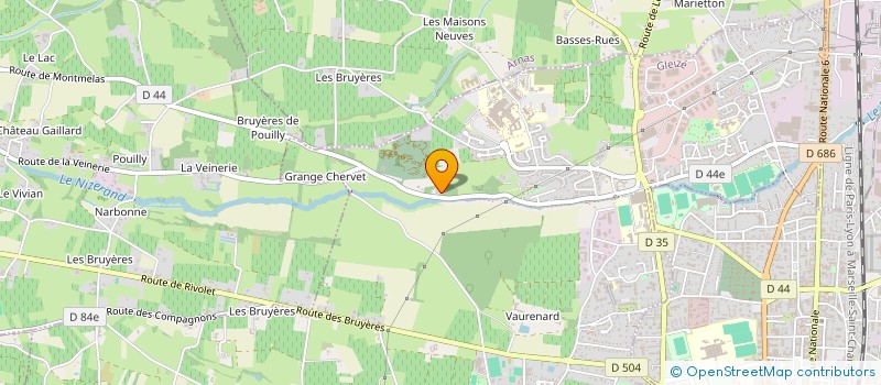 localisation de l'entreprise MADAME ISABELLE POIDEVIN à GLEIZE