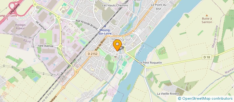 localisation de l'entreprise MADAME ISABELLE POIGNARD à MEUNG-SUR-LOIRE
