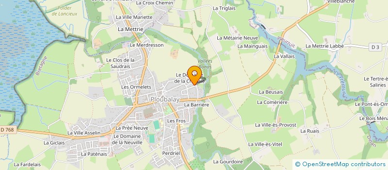 localisation de l'entreprise MADAME ISABELLE POINCHEVAL  BEAUSSAIS-SUR-MER