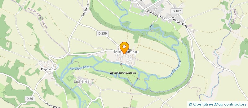 localisation de l'entreprise MADAME ISABELLE POINOT à MOUTONNEAU