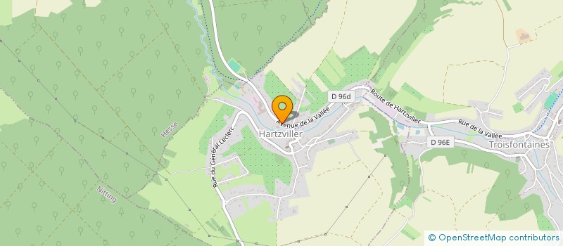 localisation de l'entreprise MADAME ISABELLE POIREL  HARTZVILLER