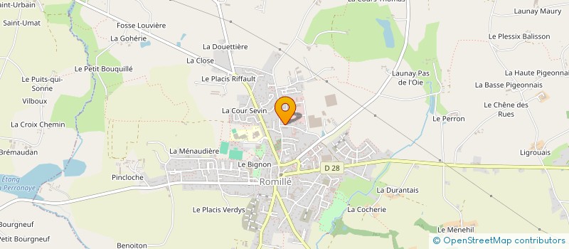 localisation de l'entreprise MADAME ISABELLE POIRRIER  IRODOUER