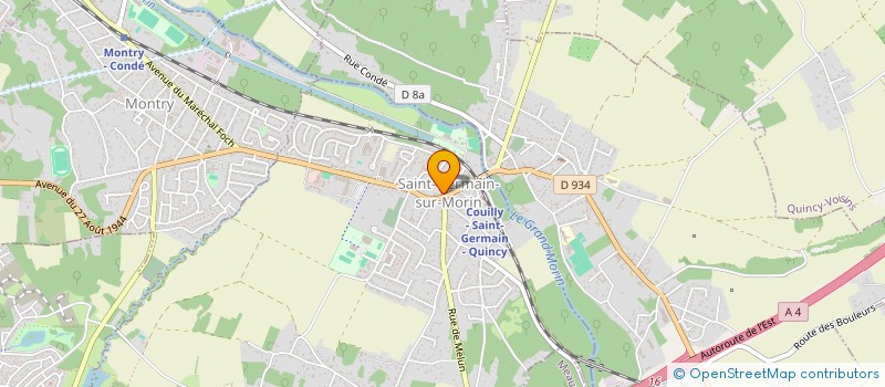 localisation de l'entreprise MADAME ISABELLE POLETTE  SAINT-GERMAIN-SUR-MORIN