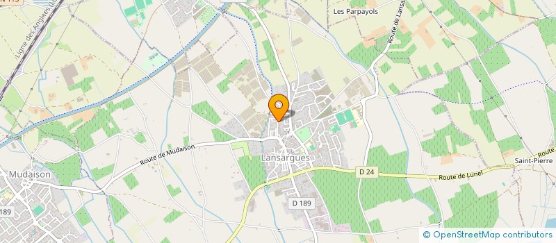 localisation de l'entreprise MADAME ISABELLE PONZO  LANSARGUES