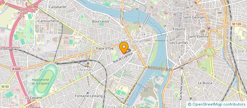 localisation de l'entreprise MADAME ISABELLE PORTET à TOULOUSE