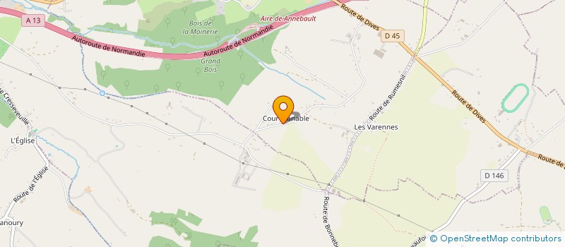 localisation de l'entreprise MADAME ISABELLE POTHIER  ANNEBAULT