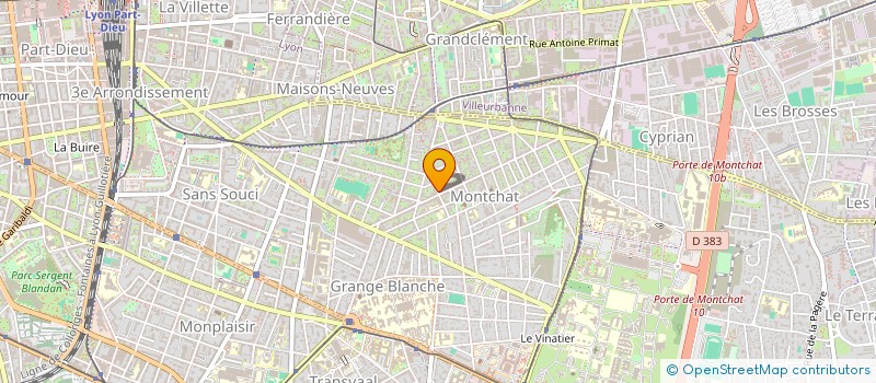 localisation de l'entreprise MADAME ISABELLE POTHIER  LYON