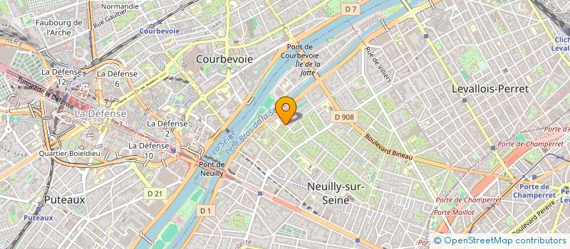 localisation de l'entreprise MADAME ISABELLE POUCHOL à NEUILLY-SUR-SEINE