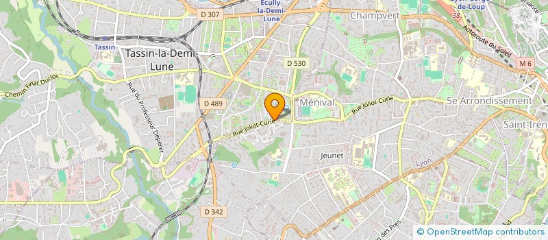 localisation de l'entreprise MADAME ISABELLE PREMILLIEU  TASSIN-LA-DEMI-LUNE