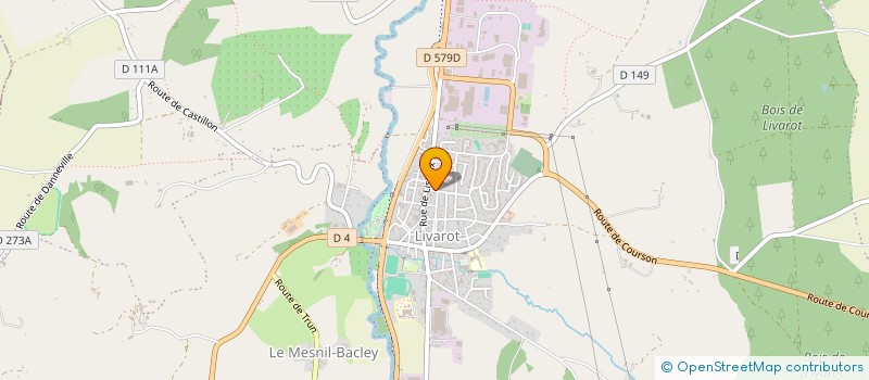localisation de l'entreprise MADAME ISABELLE PREVEL à SAINT-PIERRE-EN-AUGE