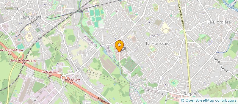 localisation de l'entreprise MADAME ISABELLE PREVOT  REZE