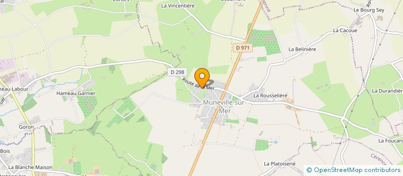 localisation de l'entreprise MADAME ISABELLE PRIME  MUNEVILLE-SUR-MER