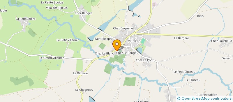 localisation de l'entreprise MADAME ISABELLE PRINCIPAUD  ADRIERS