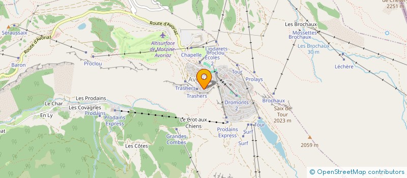 localisation de l'entreprise MADAME ISABELLE PRISER  MORZINE