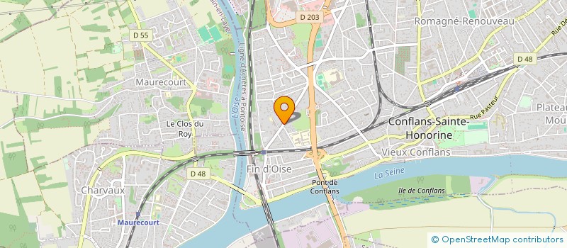 localisation de l'entreprise MADAME ISABELLE PROST à VERSAILLES