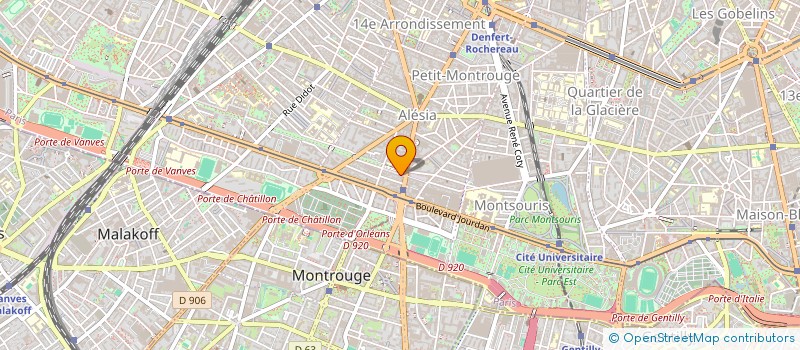 localisation de l'entreprise MADAME ISABELLE PROVOST  PARIS