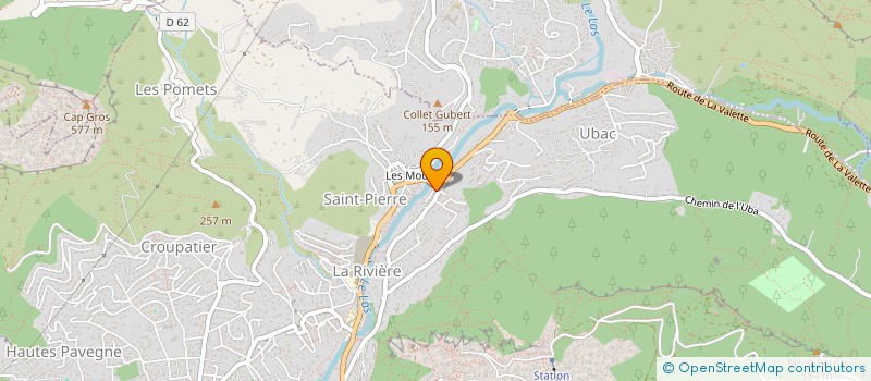 localisation de l'entreprise MADAME ISABELLE PUCHET  TOULON