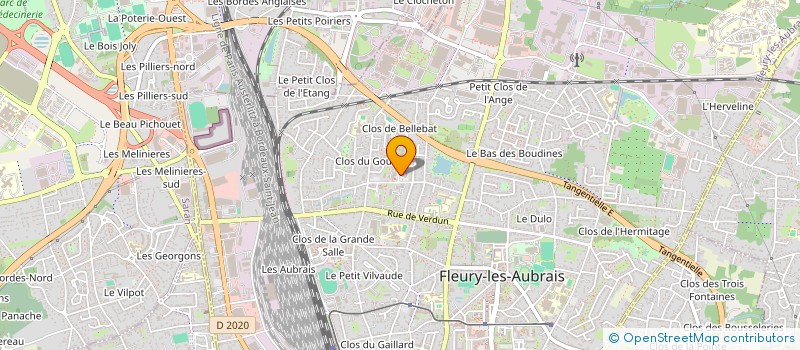 localisation de l'entreprise MADAME ISABELLE PUERTA à FLEURY-LES-AUBRAIS