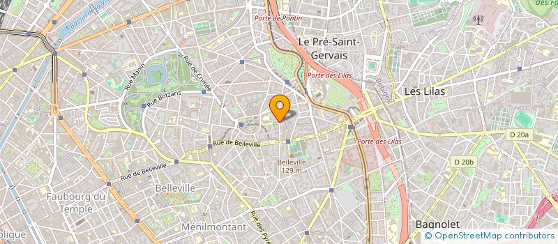 localisation de l'entreprise MADAME ISABELLE PUTOD  PARIS