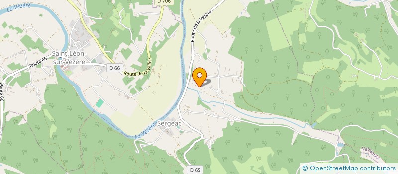 localisation de l'entreprise MADAME ISABELLE PY  SERGEAC