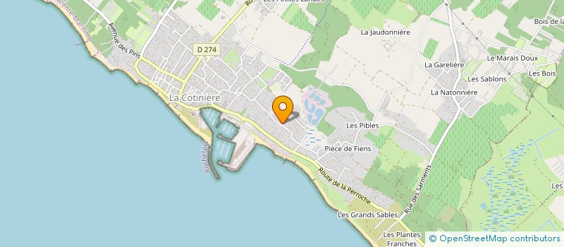 localisation de l'entreprise MADAME ISABELLE QUEF  SAINT-PIERRE-D'OLERON