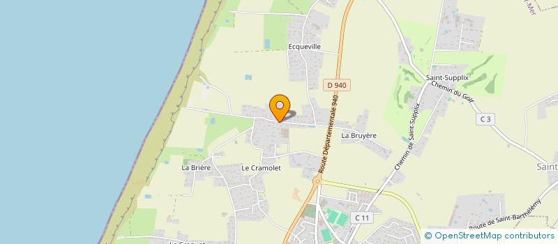 localisation de l'entreprise MADAME ISABELLE QUENTEL à OCTEVILLE-SUR-MER