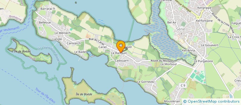 localisation de l'entreprise MADAME ISABELLE RABAULT à SENE