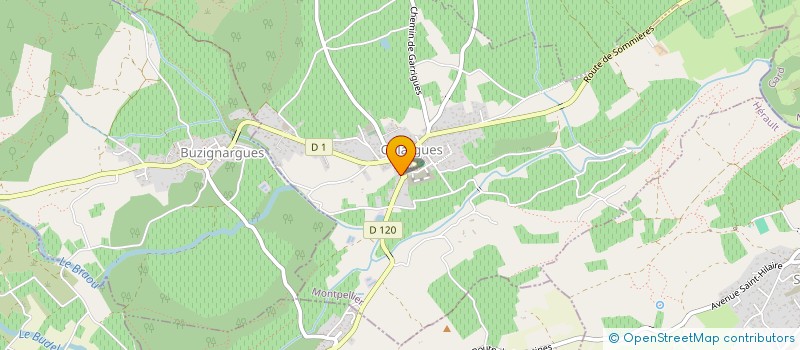 localisation de l'entreprise MADAME ISABELLE RABIN  CASTRIES