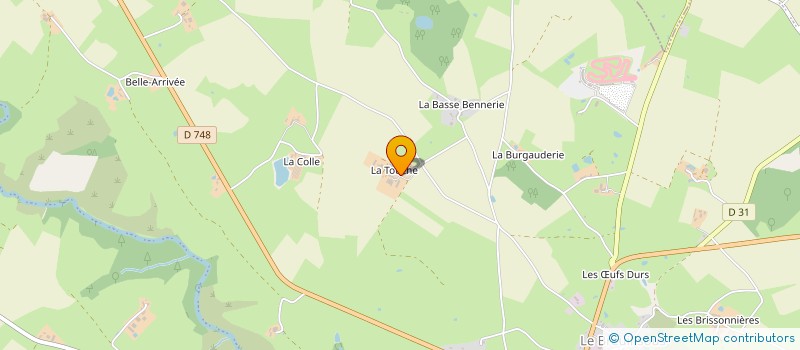 localisation de l'entreprise MADAME ISABELLE RAGUIN  ARGENTONNAY