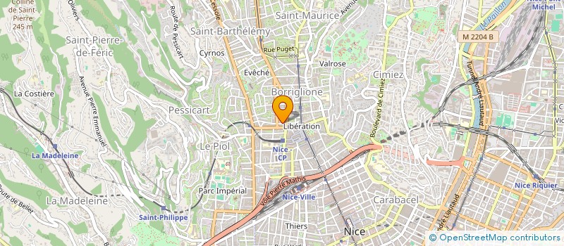 localisation de l'entreprise MADAME ISABELLE RAKOTOARISON à NICE