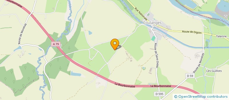 localisation de l'entreprise MADAME ISABELLE RAMAGE  MONETAY-SUR-LOIRE