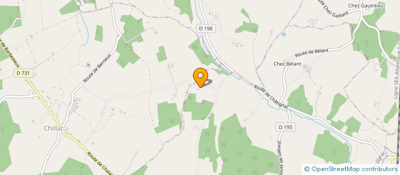 localisation de l'entreprise MADAME ISABELLE RAMBEAU  BROSSAC