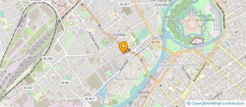 localisation de l'entreprise MADAME ISABELLE RAMOS à LILLE