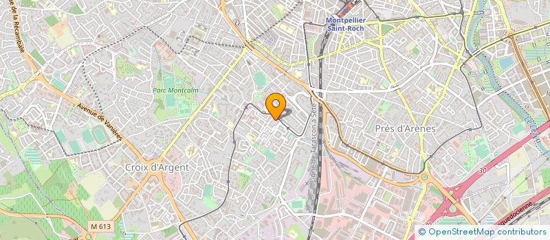 localisation de l'entreprise MADAME ISABELLE RANNOU à MONTPELLIER