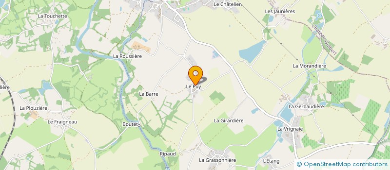 localisation de l'entreprise MADAME ISABELLE RAULT  LE TABLIER