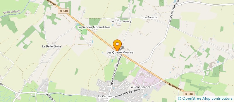 localisation de l'entreprise MADAME ISABELLE RAVION à SALLERTAINE