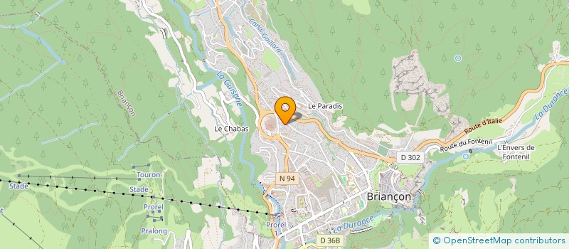 localisation de l'entreprise MADAME ISABELLE REBOURS  BRIANCON