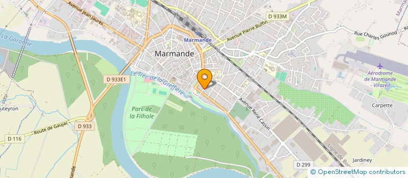 localisation de l'entreprise MADAME ISABELLE REBREYEND à MARMANDE