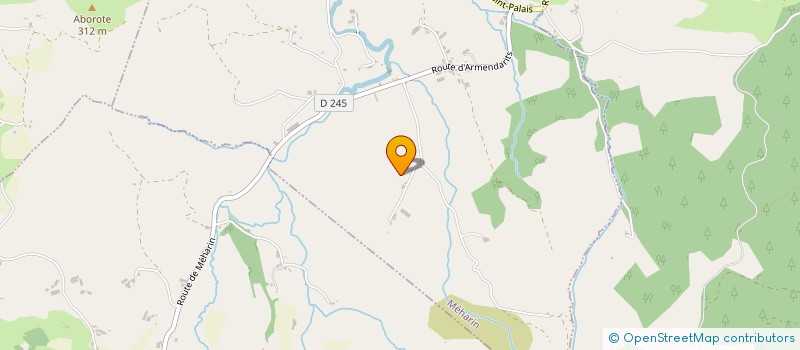 localisation de l'entreprise MADAME ISABELLE RECART  OREGUE