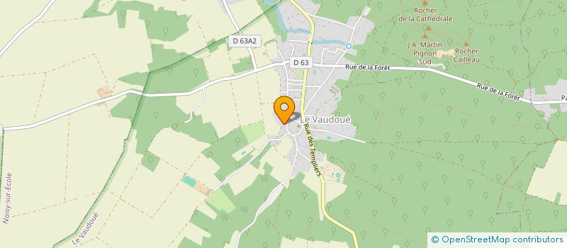 localisation de l'entreprise MADAME ISABELLE RECASENS à LE VAUDOUE